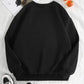 Autumn and Winter New Women's Fashion Casual Round Neck Sweatshirt Y2K Dark Print Fashion Street Loose Pullover